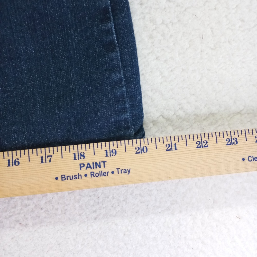 Croft & Barrow Womens Dark Wash Denim Skort Classic Fit Stretch Size 4 - Picture 6 of 8